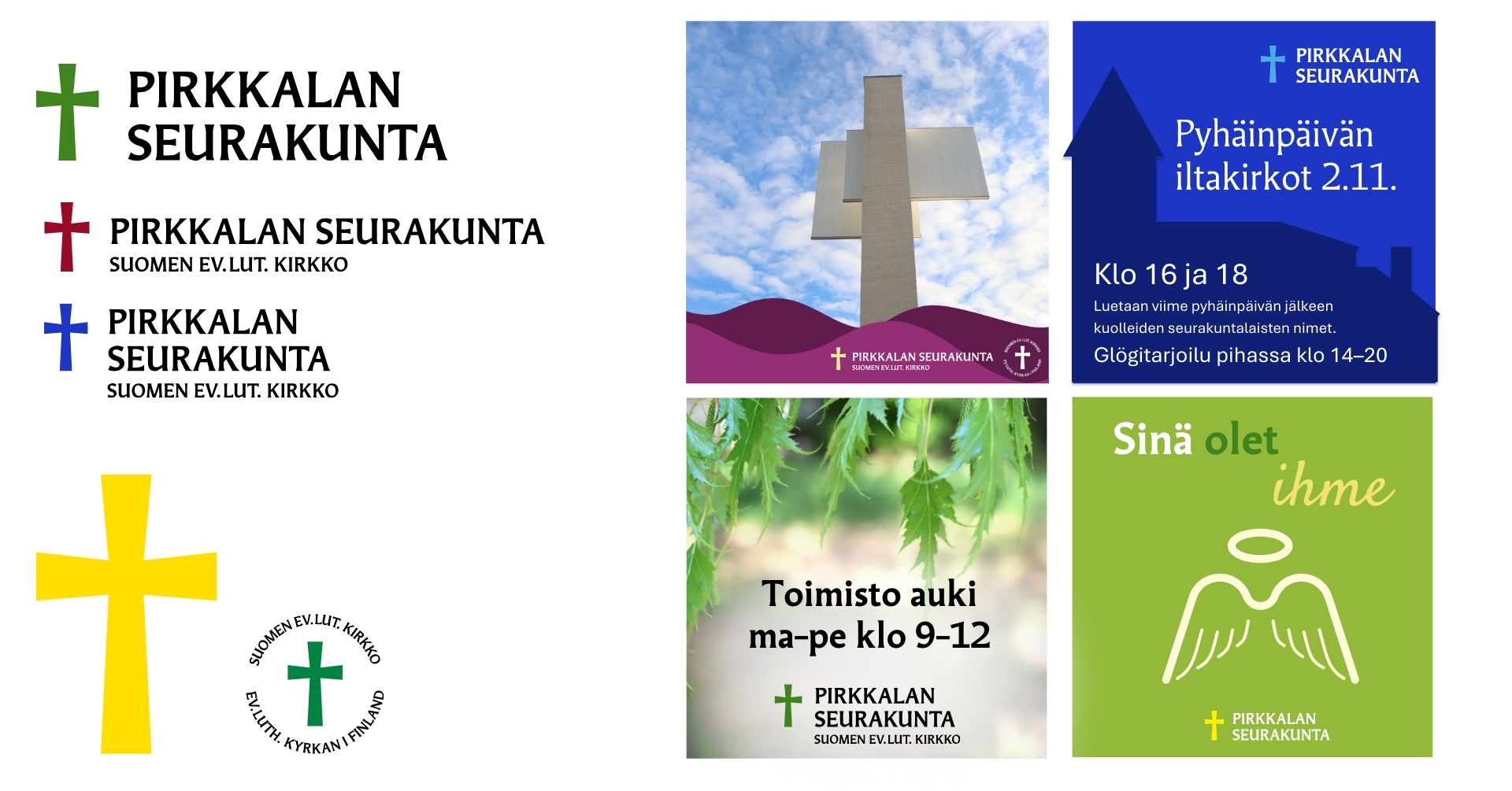 Uuden ilmeen elementtejä.