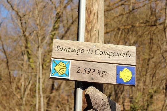 Santiago de Compostelan tienviitta