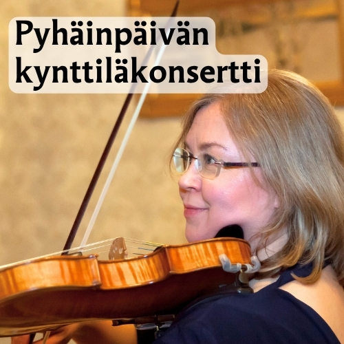 Pyhäinpäivän kynttiläkonsertti.