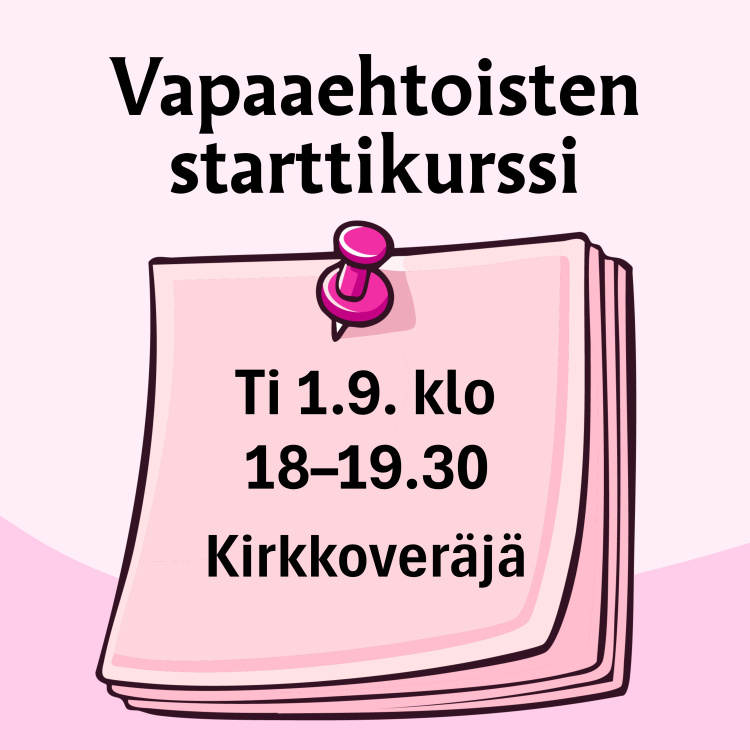 Mainos starttikurssista