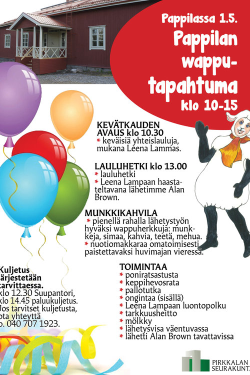 Pappilan Wapputapahtuma Pappilan Wapputapahtuma