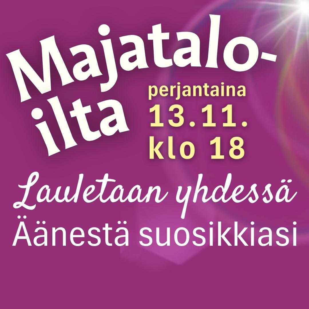 Majatalo-ilta, äänestä suosikkibiisiäsi!