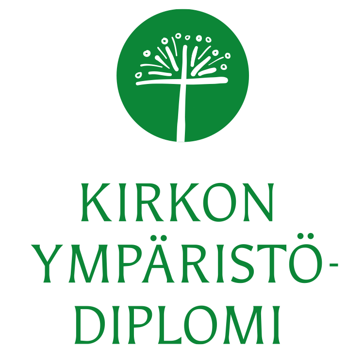 Ympäristödiplomin logo.